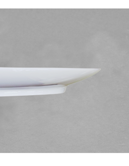 Plat dégustation Prestige en porcelaine blanche