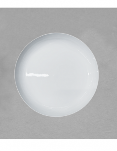 Légumier empilable de 50 cm en porcelaine blanche