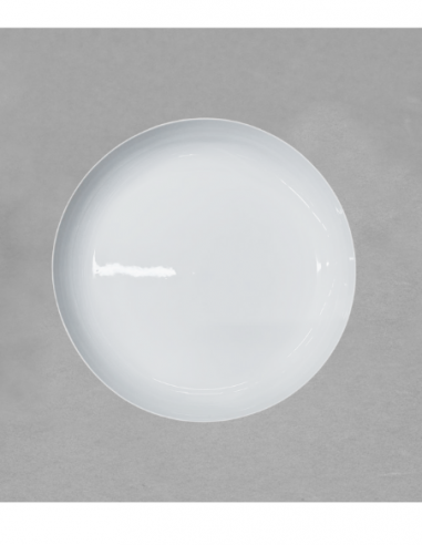 Légumier empilable de 50 cm en porcelaine blanche