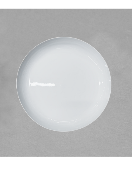 Légumier empilable de 50 cm en porcelaine blanche