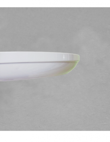 Légumier empilable de 50 cm en porcelaine blanche