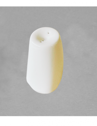 Salière Dakar en porcelaine blanche