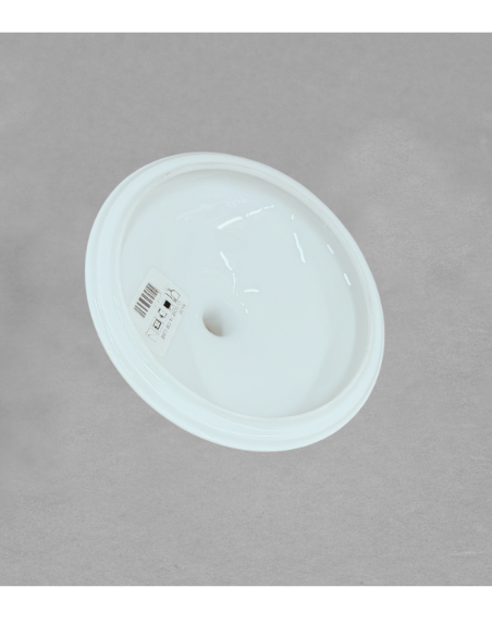 Cloche 14 cm en porcelaine blanche de Limoges