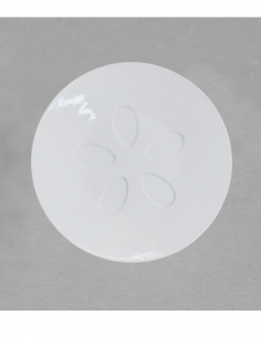 Assiette dégustation Prestige en porcelaine blanche de...