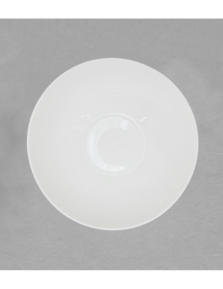 Saladier IK en porcelain blanche