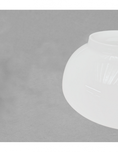 Saladier IK en porcelain blanche