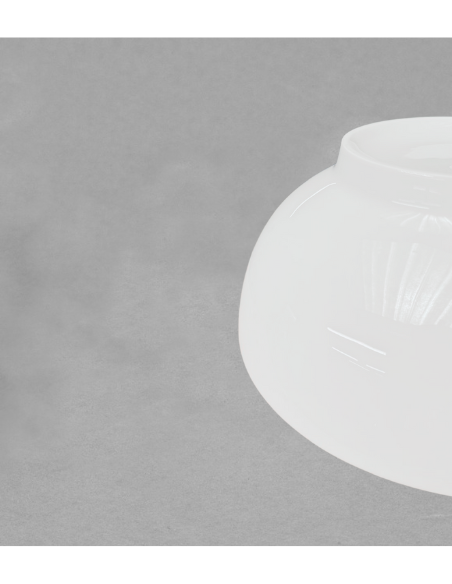 Saladier IK en porcelain blanche