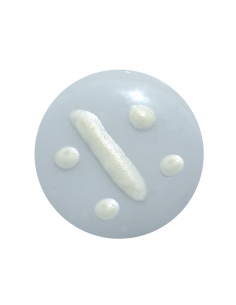 Couleur plombeuse Blanc mat relief n°401I SCHJERNING