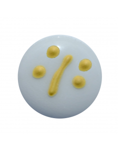 Couleur plombeuse Jaune mat relief n°402 I SCHJERNING