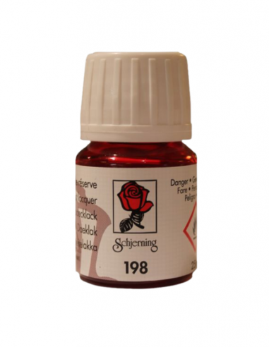Vernis de réserve rouge N°198 I SCHJERNING