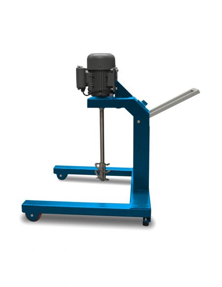 Mini mélangeur pour émail ou barbotine sur roulettes 75L