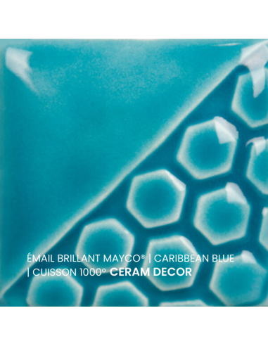 Email brillant Caribbean Blue EL153 | MAYCO