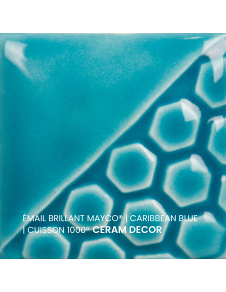 Email brillant Caribbean Blue EL153 | MAYCO