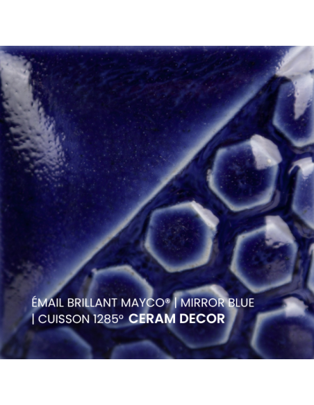 Email brillant Mirror Blue EL134 | MAYCO