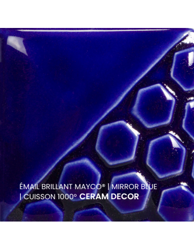 Email brillant Mirror Blue EL134 | MAYCO