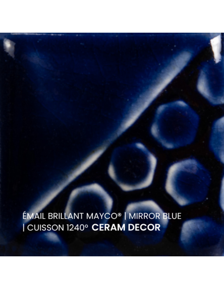 Email brillant Mirror Blue EL134 | MAYCO