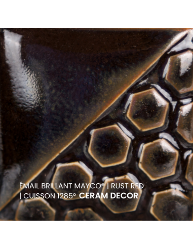 Email brillant Rust Red EL132 | MAYCO