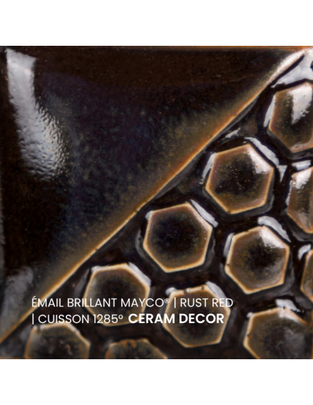 Email brillant Rust Red EL132 | MAYCO