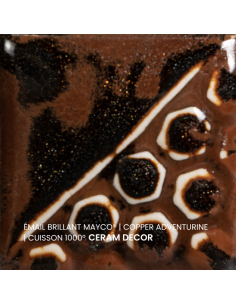 Email brillant Copper Adventurine EL121 | MAYCO 2