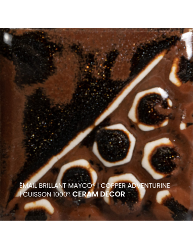 Email brillant Copper Adventurine EL121 | MAYCO