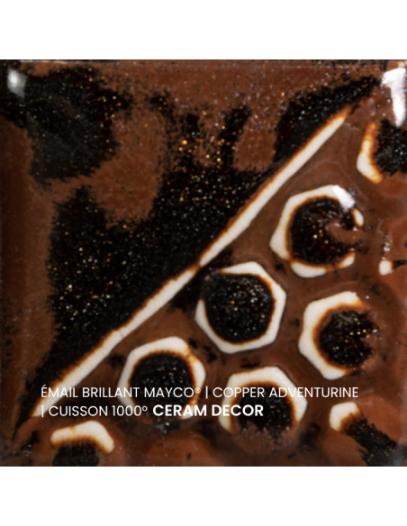 Email brillant Copper Adventurine EL121 | MAYCO