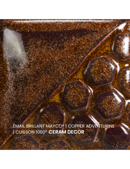 Email brillant Copper Adventurine EL121 | MAYCO