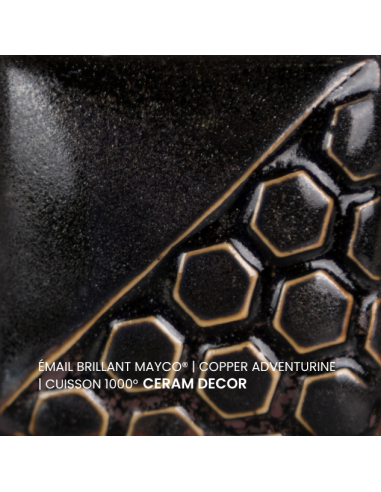 Email brillant Copper Adventurine EL121 | MAYCO