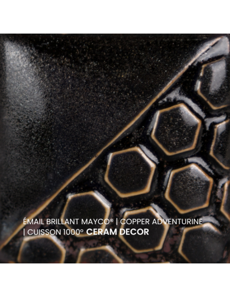 Email brillant Copper Adventurine EL121 | MAYCO