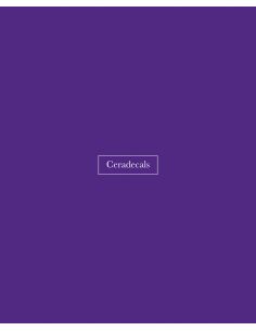 Chromo Impérial Plum A4 | CERADECALS