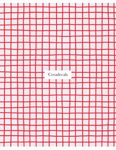 Chromo Scarlet Check A4 | CERADECALS