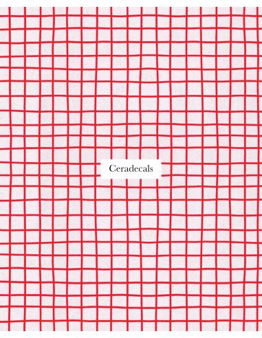 Chromo Scarlet Check A4 | CERADECALS