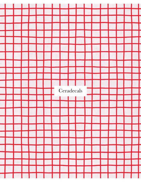 Chromo Scarlet Check A4 | CERADECALS