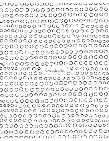 Chromo Sketch circles A4  | CERADECALS