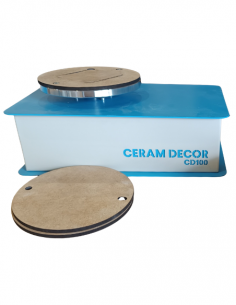 Tour miniature en inox avec girelle de 180 mm