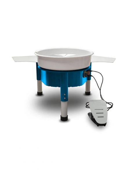 Tour de potier à pédale mobile 500W