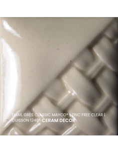 SW004 Email transparent brillant ZINC FREE CLEAR | MAYCO