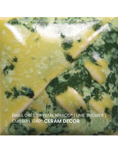 SW148 Email crystal LIME SHOWER | MAYCO