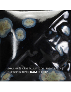 SW181 Email crystal NIGHT MOTH | MAYCO