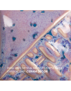 SW199 Email crystal PURPLE ASTER | MAYCO