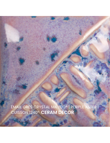 SW199 Email crystal PURPLE ASTER | MAYCO