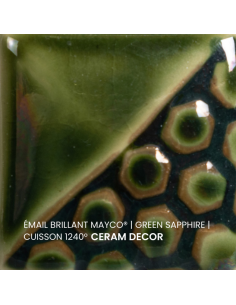 Email brillant Green Sapphire FN218 | MAYCO 2