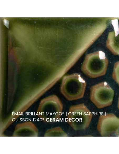 Email brillant Green Sapphire FN218 | MAYCO