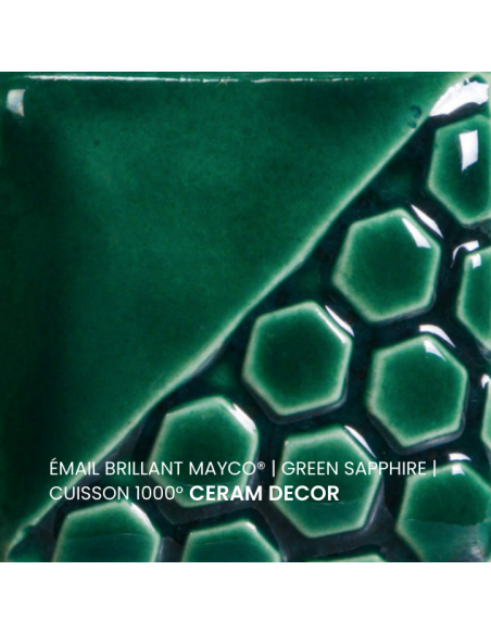 Email brillant Green Sapphire FN218 | MAYCO