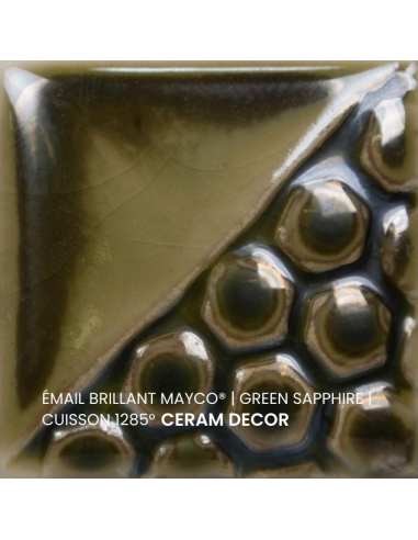 Email brillant Green Sapphire FN218 | MAYCO