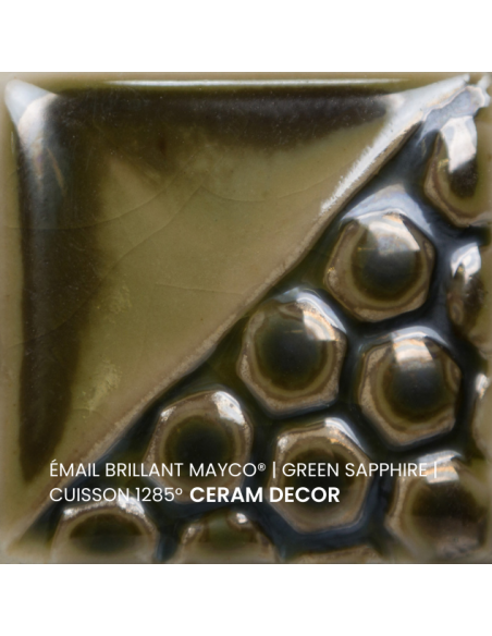 Email brillant Green Sapphire FN218 | MAYCO