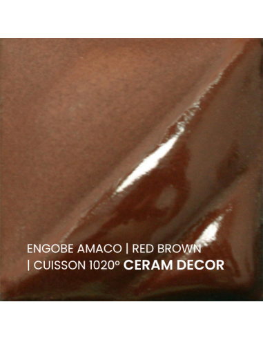 Engobe V313 Red brown | AMACO