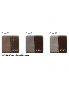 Engobe V314 Chocolate brown I AMACO 2