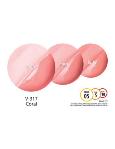 Engobe V317 Corail I AMACO