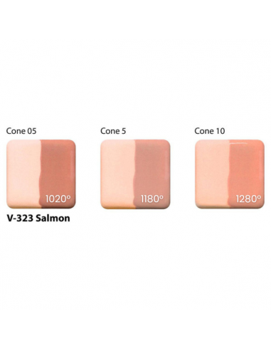 Engobe V323 Salmon I AMACO