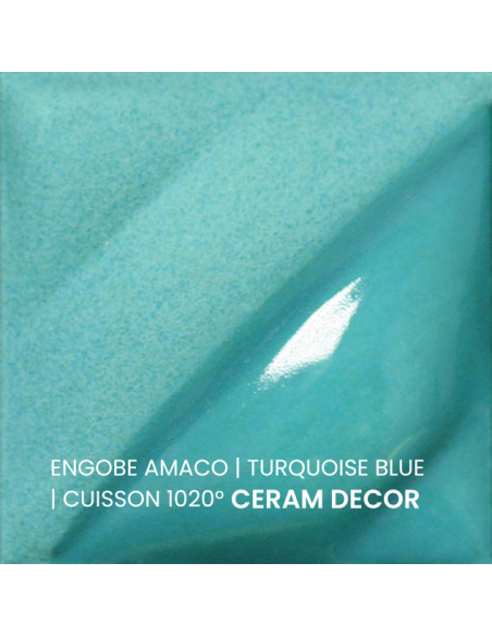 Engobe V327 Turquoise blue | AMACO